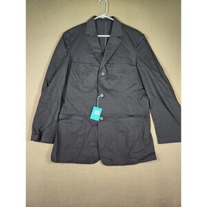 Toscano Jacket Mens Medium M Sport Coat Blazer Button‎ Cotton Collared NWT 2